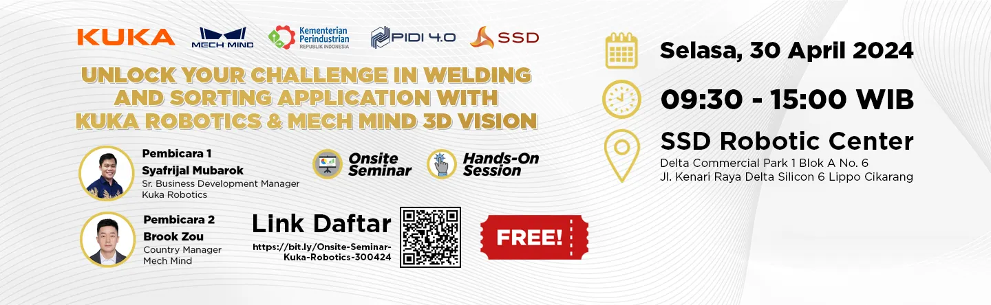 Unlock Your Challenge In Welding & Sorting Application With Kuka Robotics And Mech Mind 3D Vision