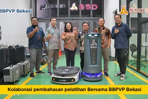 Collaborative discussion of training with BBPVP Bekasi