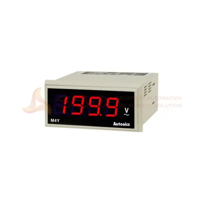 Controllers Autonics - Controllers - Digital Panel Meters - M4Y, M5W, M4W, M4M (Voltmeter) Series distributor produk otomasi dan robotik motor drive controllers autonics digital panel meters m4y m5w m4w m4m voltmeter series