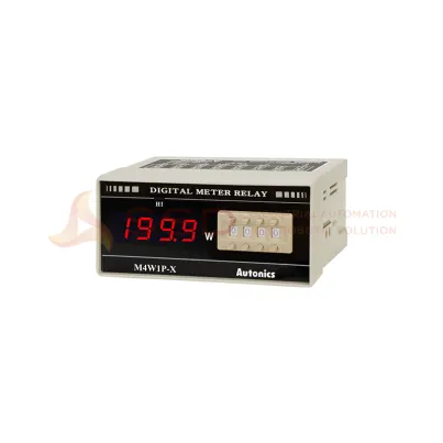 Controllers Autonics - Controllers - Digital Panel Meters - M4Y, M5W, M4W, M4M (Wattmeter) Series distributor produk otomasi dan robotik motor drive controllers autonics digital panel meters m4y m5w m4w m4m wattmeter series