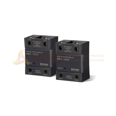 Controllers Autonics - Controllers - Solid State Relay Single-Phase (Detachable) Heatsink Type - SR1 Series distributor produk otomasi dan robotik motor drive controllers autonics solid state relay sr1 series