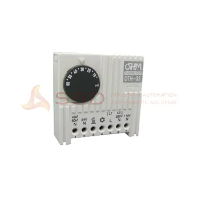 Environmental OHM Electric - Box Fan Thermostats OTH-03 distributor produk otomasi dan robotik qse ohm box fan oth 03