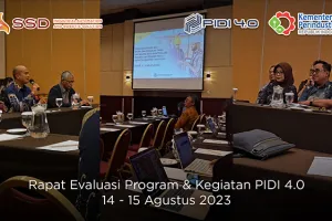 Rapat Evaluasi Program  Kegiatan PIDI 40