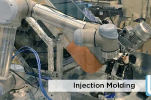 Aplikasi Injection Molding dengan Universal Robots