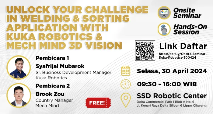 Unlock Your Challenge In Welding & Sorting Application With Kuka Robotics And Mech Mind 3D Vision