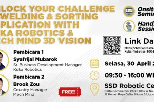 Unlock Your Challenge In Welding  Sorting Application With Kuka Robotics And Mech Mind 3D Vision