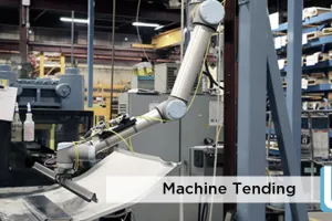 Machine Tending  Injection Molding Machines  CNC with Universal Robots