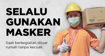 Masker dapat menyelamatkan hidup kita