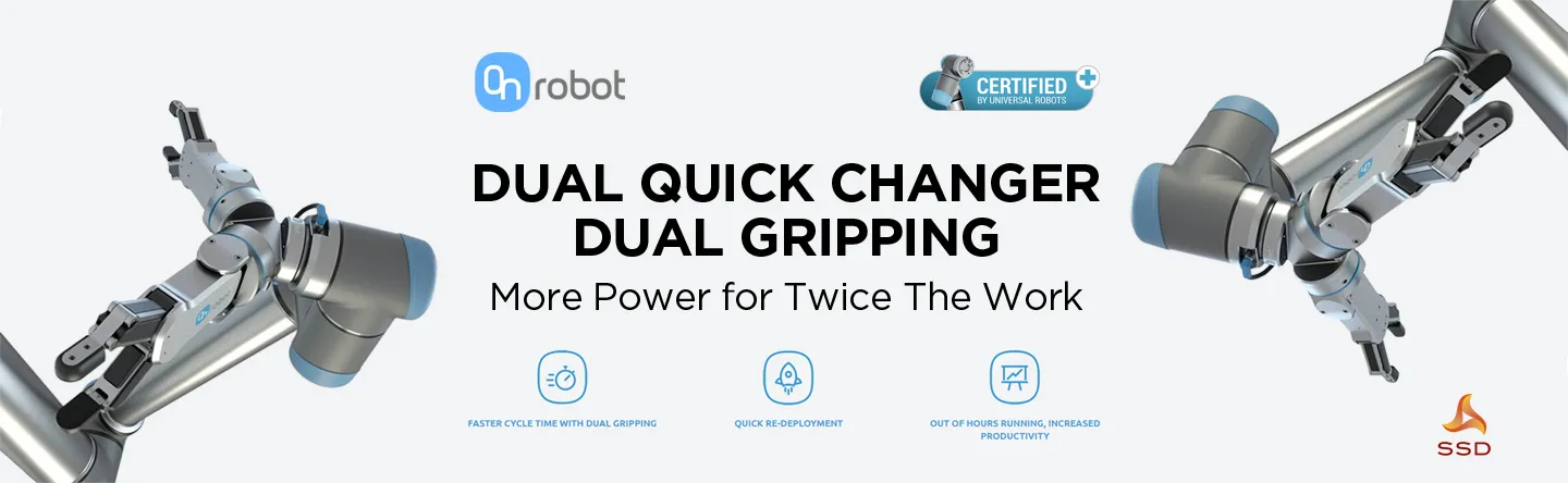 Slideshow OnRobot  Dual Quick Changer onrobot