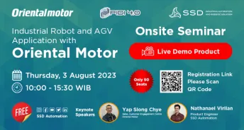 Onsite Seminar  Oriental Motor  Industrial Robot and AGV Application with Oriental Motor