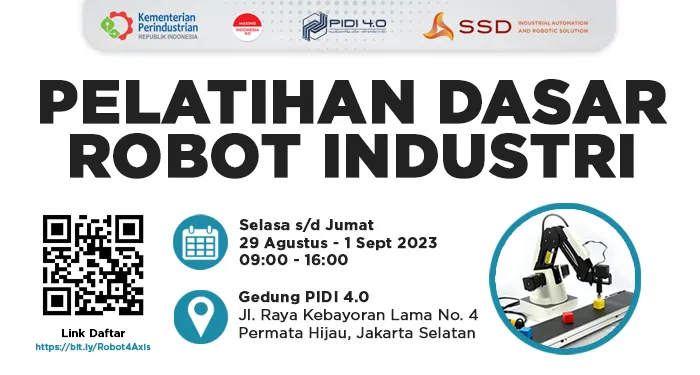 Pelatihan Dasar Robot Industri (Robot 4 Axis) Batch 2