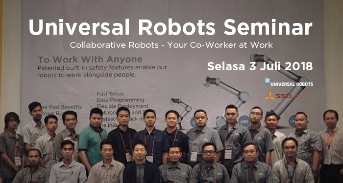 Seminar Universal Robots - 3 Juli 2018