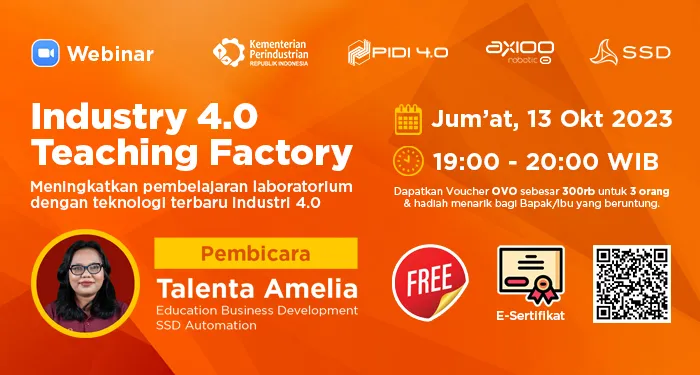 Industry 4.0 Teaching Factory: Meningkatkan pembelajaran laboratorium dengan teknologi terbaru industri 4.0