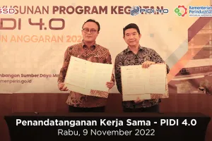 Penandatanganan Kerja Sama  PIDI 40