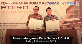 Penandatanganan Kerja Sama  PIDI 40