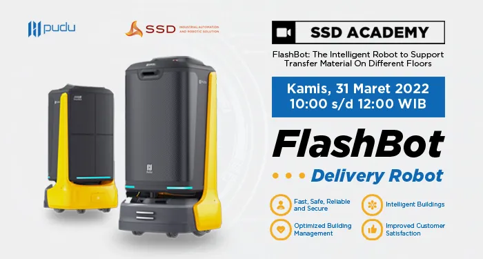 SSD ACADEMY - FlashBot: The Intelligent Robot to Support Transfer Material On Different Floors